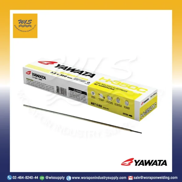 ลวดเชื่อมเหล็กแข็งไฟฟ้า YAWATA H-350C 3.2 MM. 1 ลัง 20 KG.