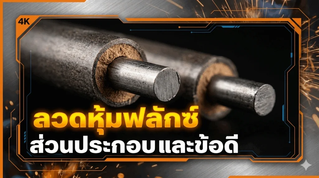 ลวดเชื่อมฟลักซ์ข้อดี