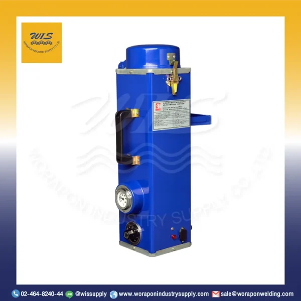 กระบอกอบลวดเชื่อม KOVET D10H (10กก.) มีปุ่มปรับอุณหภูมิ พร้อมหน้าปัด