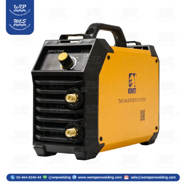 เครื่องเชื่อมไฟฟ้า KOVET ARC270GE DC STICK (MMA) 190A.