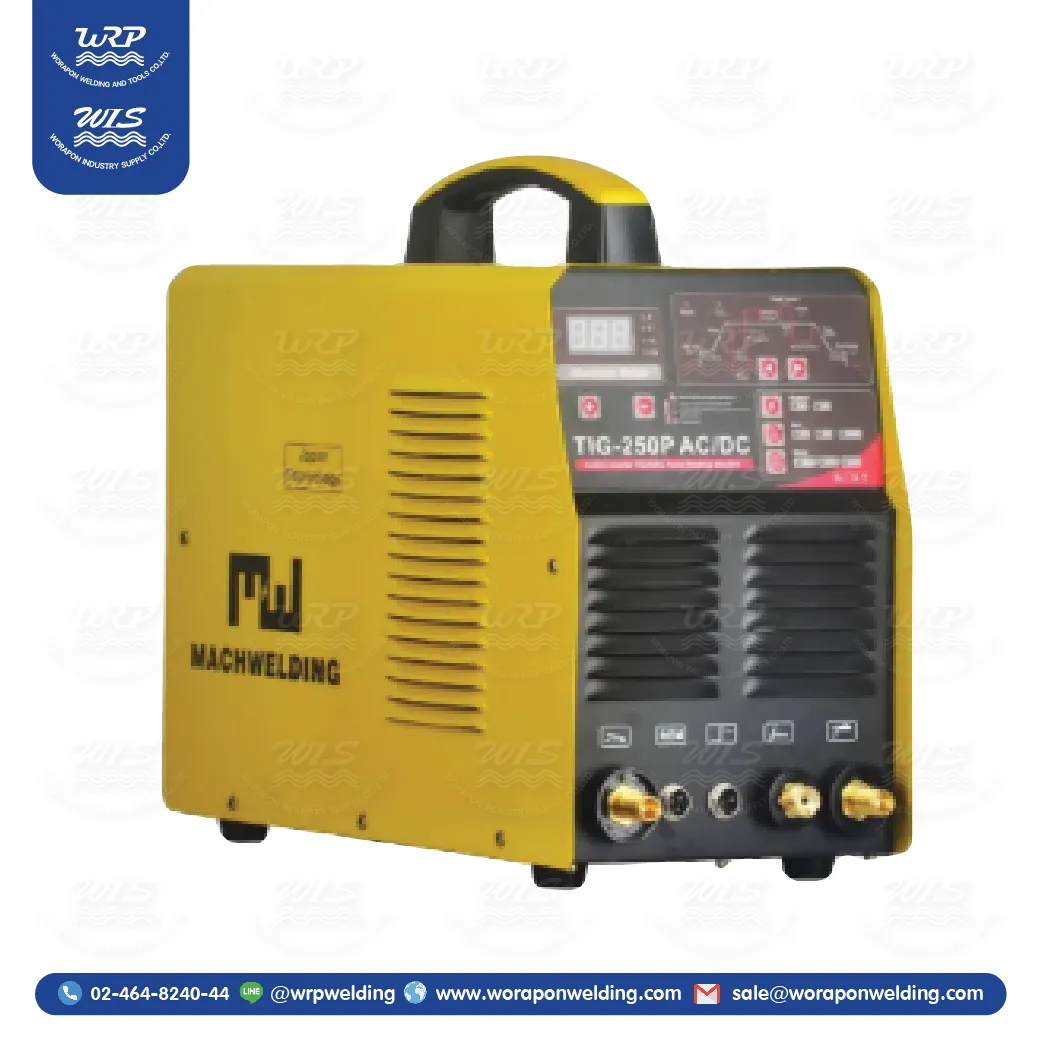 เครื่องเชื่อมอาร์กอน MACH WELDING รุ่น TIG250P AC/DC