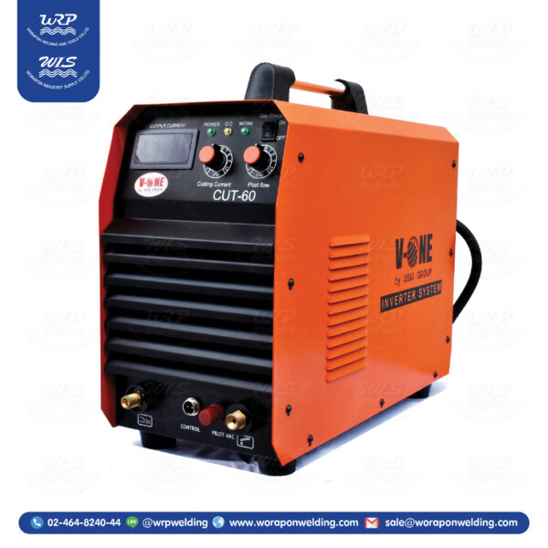 เครื่องตัดพลาสม่า AIR PLASMA V-ONE รุ่น CUT-60C อุปกรณ์ครบชุด