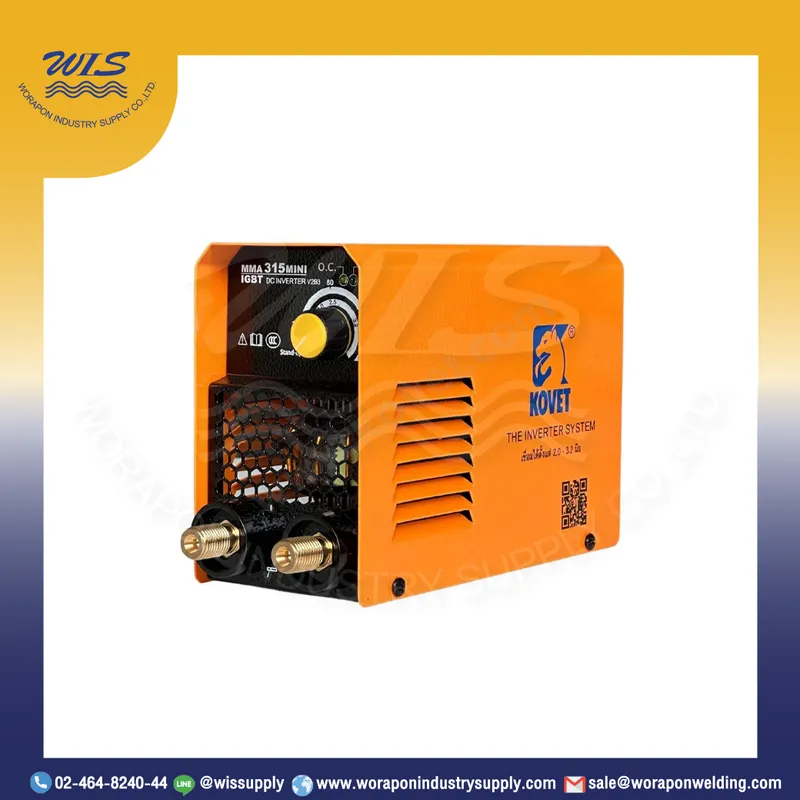 เครื่องเชื่อมไฟฟ้า KOVET MMA315mini (MMA) 140A