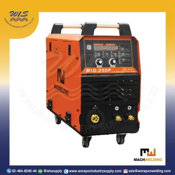 เครื่องเชื่อม MACH WELDING รุ่น MIG250P DOUBLE PULSE