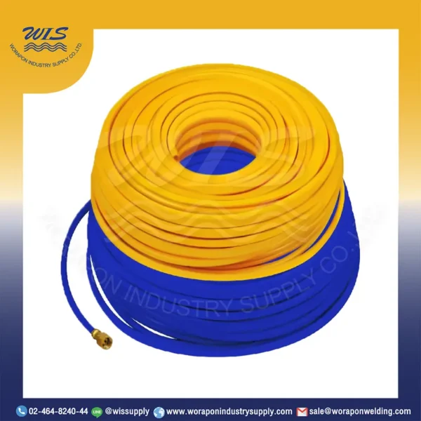 สายพ่นยา 3ชั้น KOVET (สีน้ำเงิน/เหลือง) รุ่นจั๊มหัว/ไม่จั๊มหัว