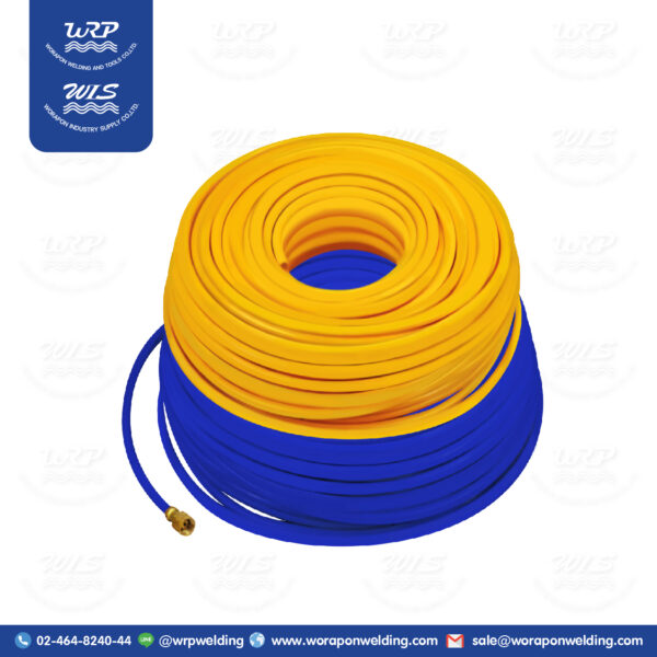 สายพ่นยา 3ชั้น KOVET (สีน้ำเงิน/เหลือง) รุ่นจั๊มหัว/ไม่จั๊มหัว