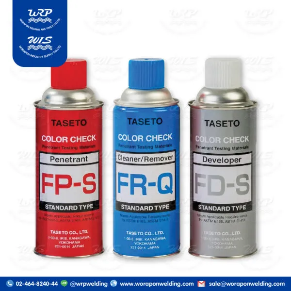 สเปรย์ทดสอบรอยร้าวบนแนวเชื่อม TASETO 420 ml. ( 1 กระป๋อง )