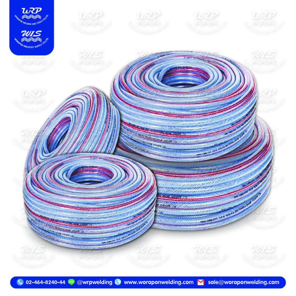 สายแก๊ส PVC พลาสติกใสใยด้าย KOVET