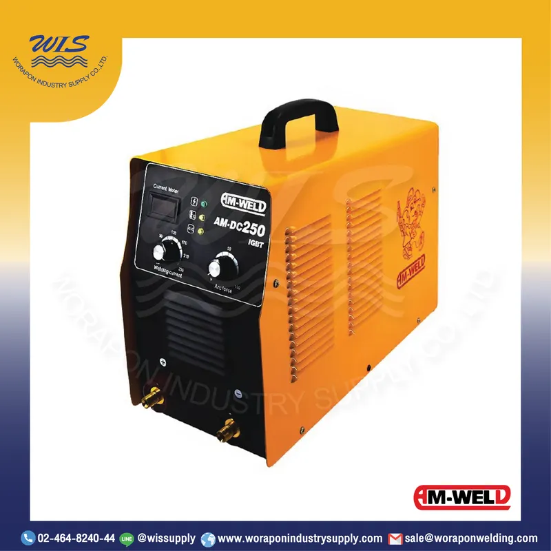 เครื่องเชื่อมไฟฟ้า 250 Amp รุ่น ARC250-IGBT AM-WELD