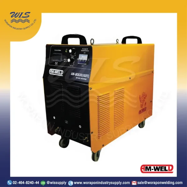เครื่องเชื่อมไฟฟ้า AM-WELD DC-630-IGBT เครื่องเชื่อมไฟฟ้า MMA อินเวอร์เตอร์ 630A/380V