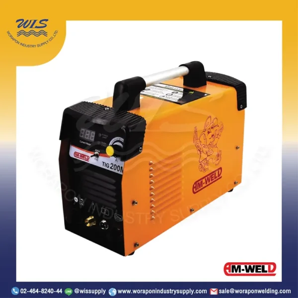 เครื่องเชื่อมไฟฟ้า TIG 200 Amp รุ่น TIG200M AM-WELD