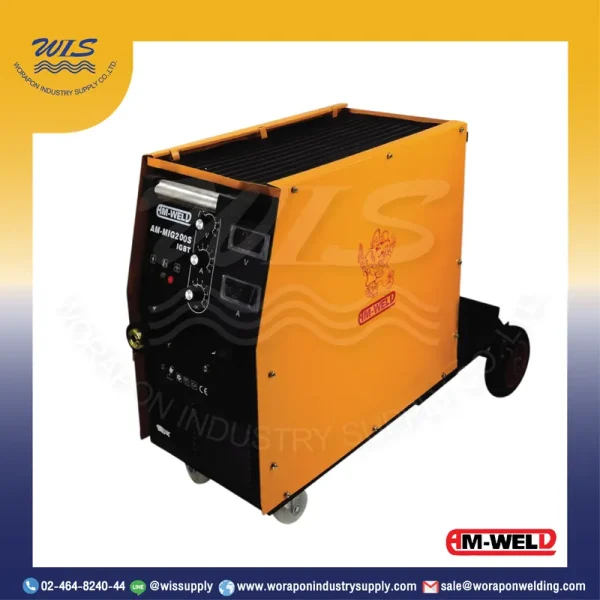 AM-WELD MIG-200S เครื่องเชื่อมไฟฟ้า MIG อินเวอร์เตอร์