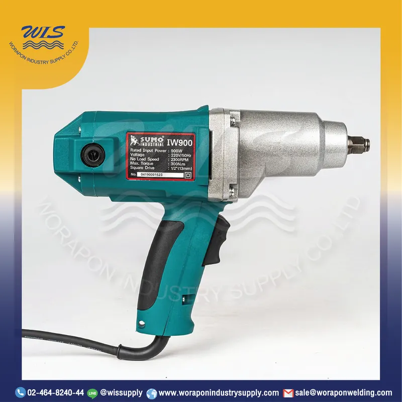 บล็อคไฟฟ้า รุ่น IW900 SUMO เต็มกำลัง 900W แรงบิดสูงสุดถึง 300Nm - Image 2
