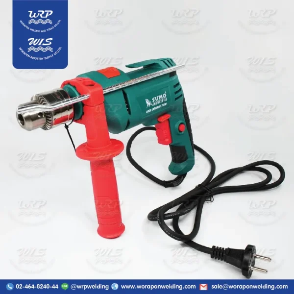 สว่านกระแทกไฟฟ้า 1/2” รุ่น 604 SUMO กำลังไฟฟ้า 710W ความเร็วรอบ 2800RPM