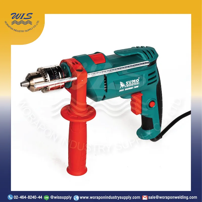 สว่านกระแทกไฟฟ้า 1/2” รุ่น 604 SUMO กำลังไฟฟ้า 710W ความเร็วรอบ 2800RPM