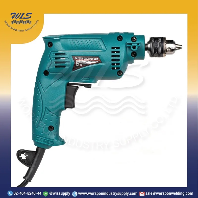 สว่านไฟฟ้า 1/4” รุ่น 602 SUMO กำลังไฟฟ้า 230W - Image 2