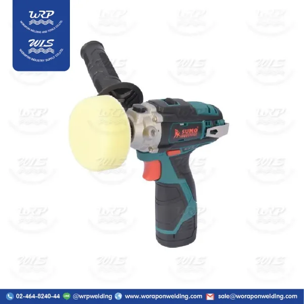 เครื่องขัดสีรถยนต์ไร้สาย รุ่น CP699-1 SUMO ระบบ RO แรงดันไฟ 12V ความจุ 2.0Ah