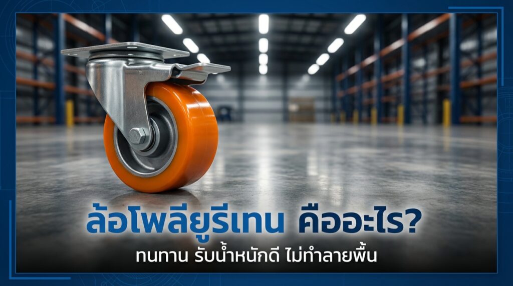 ล้อรถเข็นโพลียูรีเทนคืออะไร