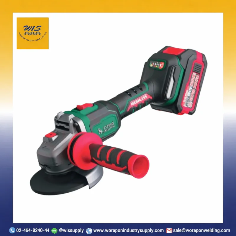 เครื่องเจียร 4 ไร้สาย ไร้แปรงถ่าน รุ่น AG2004 SUMO เครื่องเจียร 4 ไร้สาย ไร้แปรงถ่าน รุ่น AG2004 SUMO